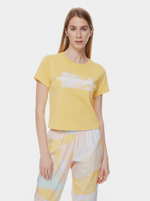 Футболка New Balance Athletics Mystic Minerals модель WT21555WHF Фото