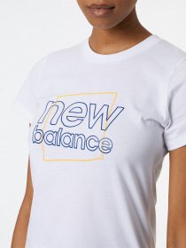 Футболка спортивная New Balance Sport Keyline модель WT21801WT Фото