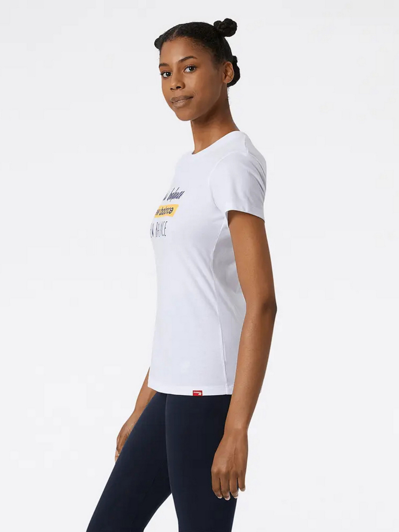 Футболка спортивная New Balance Sport Script Repeat модель WT21802WT Фото