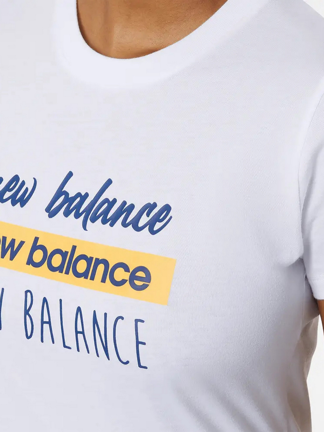 Спортивна футболка New Balance Sport Script Repeat модель WT21802WT Фото