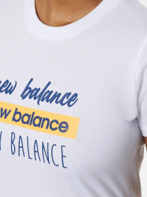 Спортивна футболка New Balance Sport Script Repeat модель WT21802WT Фото