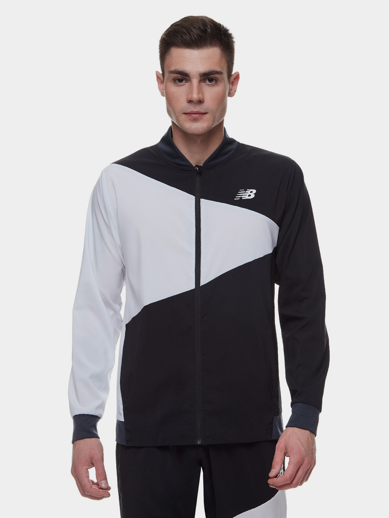 Бомбер New Balance Tenacity Stretch Woven модель MJ21010BKW Фото