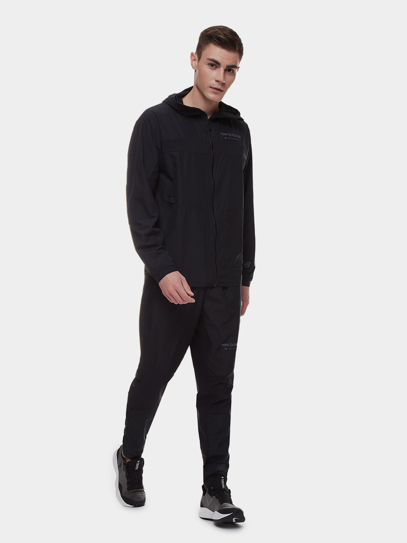 Штаны спортивные New Balance R.W.Tech Lightweight Woven модель MP21049BK Фото