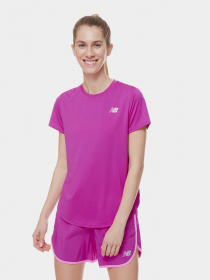 Спортивна футболка New Balance Accelerate SS модель WT11220MPO Фото