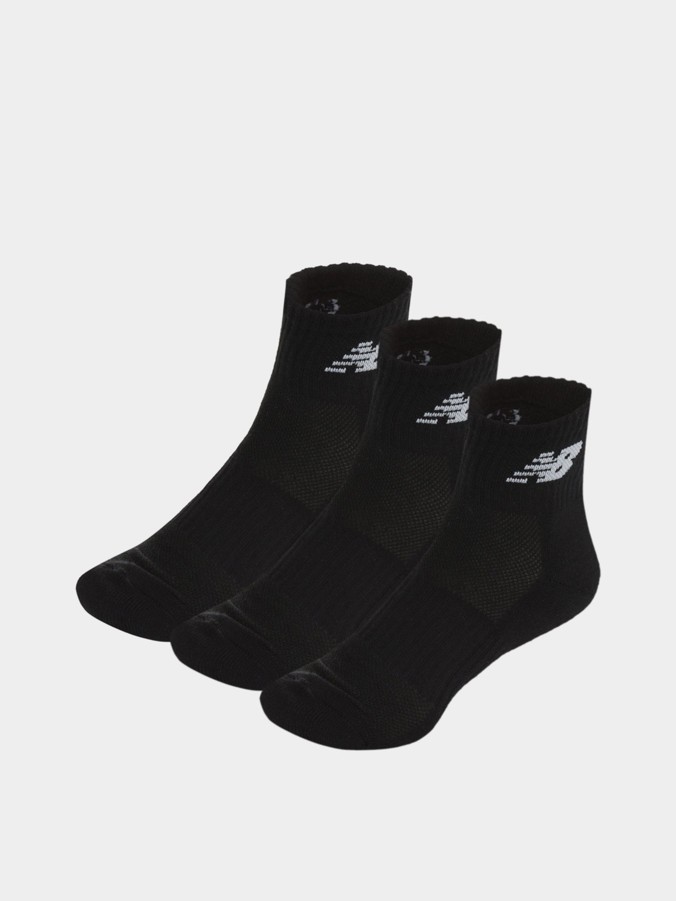 Набор носков New Balance Response Perf Quarter 3P модель LAS16333BK Фото
