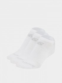 Набір шкарпеток New Balance Prf Cotton Flat Knit No Show 3 Pair модель LAS95123WT Фото