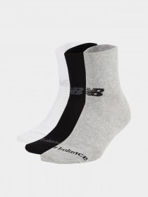 Набір шкарпеток New Balance PRF COTTON FLAT KNIT ANKLE 3 P модель LAS95233WM Набір шкарпеток New Balance PRF COTTON FLAT KNIT ANKLE 3 P модель LAS95233WM Фото