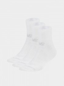 Набір шкарпеток New Balance PRF COTTON FLAT KNIT ANKLE 3 P модель LAS95233WT Набір шкарпеток New Balance PRF COTTON FLAT KNIT ANKLE 3 P модель LAS95233WT Фото