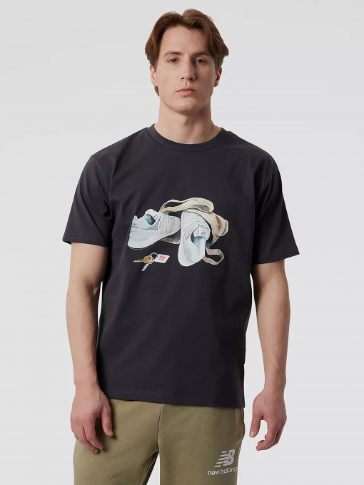 Футболка New Balance Athletics Jacob Rochester Tote модель MT23554PHM Фото