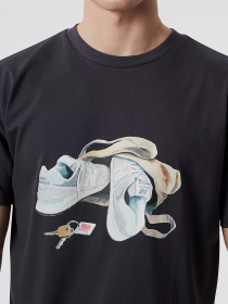 Футболка New Balance Athletics Jacob Rochester Tote модель MT23554PHM Фото