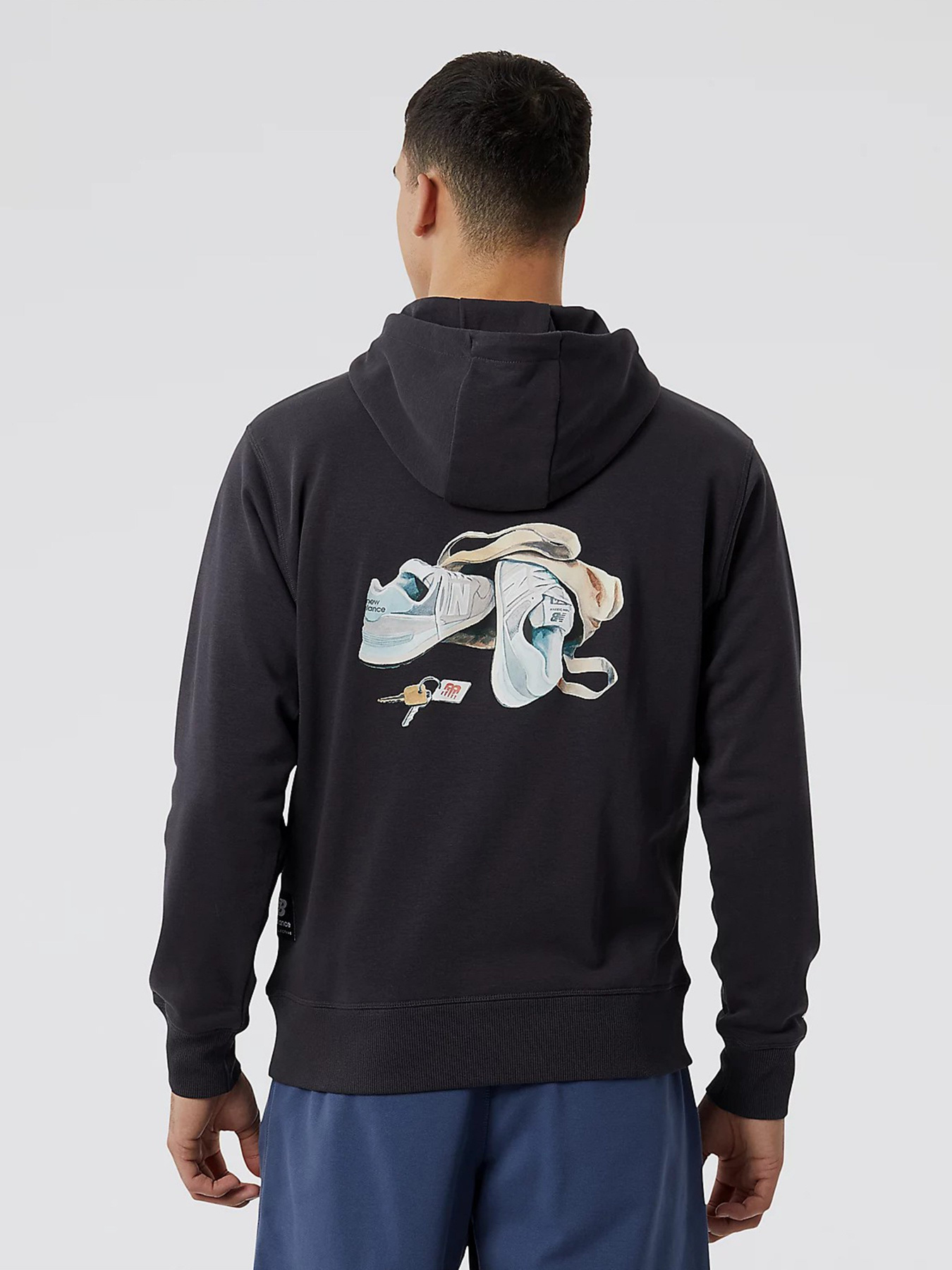 Худи New Balance Athletics Jacob Rochester модель MT23555PHM Фото