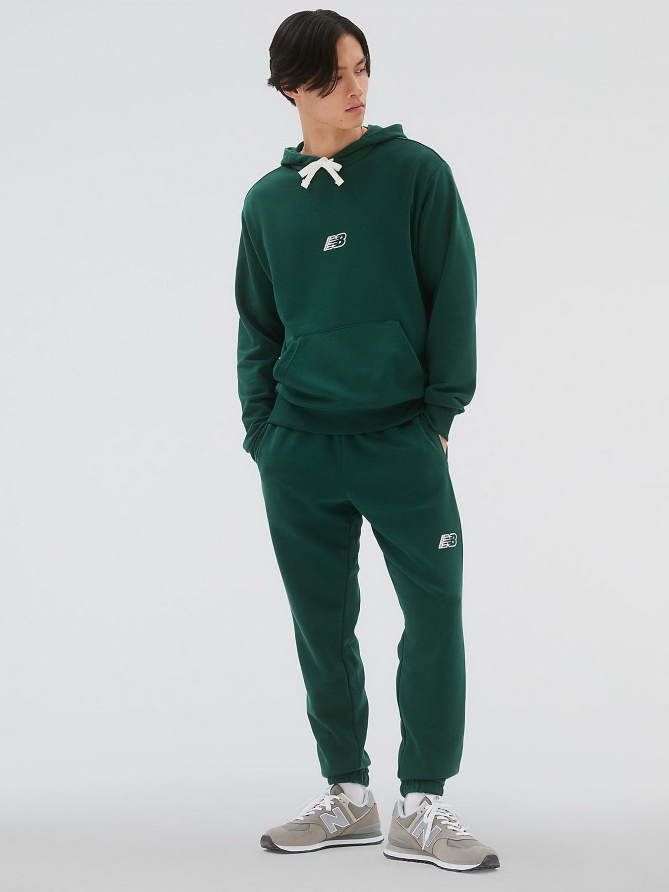 Штаны спортивные New Balance Essentials Fleece модель MP23504NWG Фото