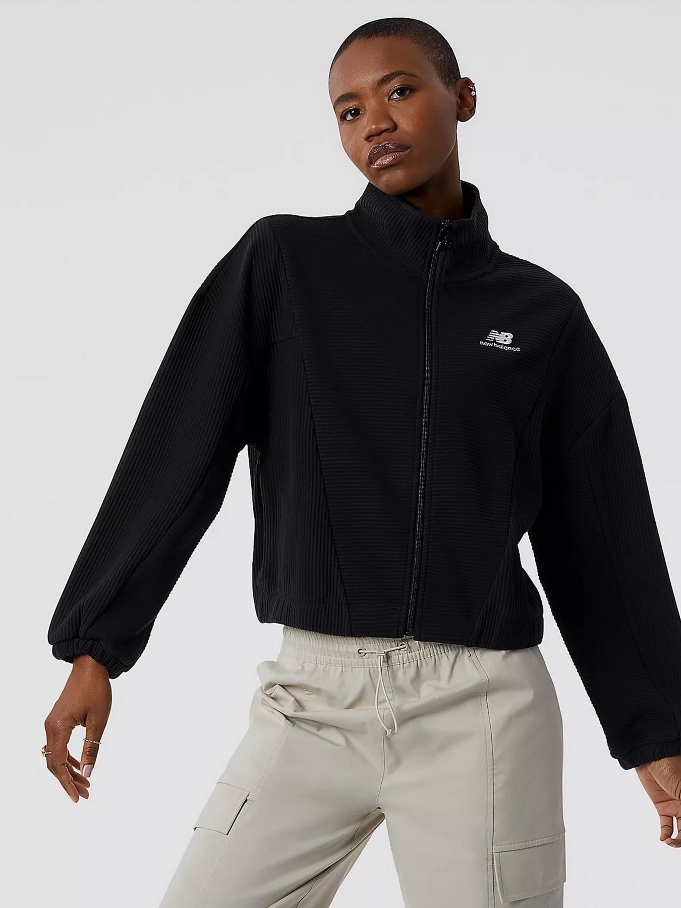 Кофта спортивна New Balance Athletics Track модель WJ23500BK Фото