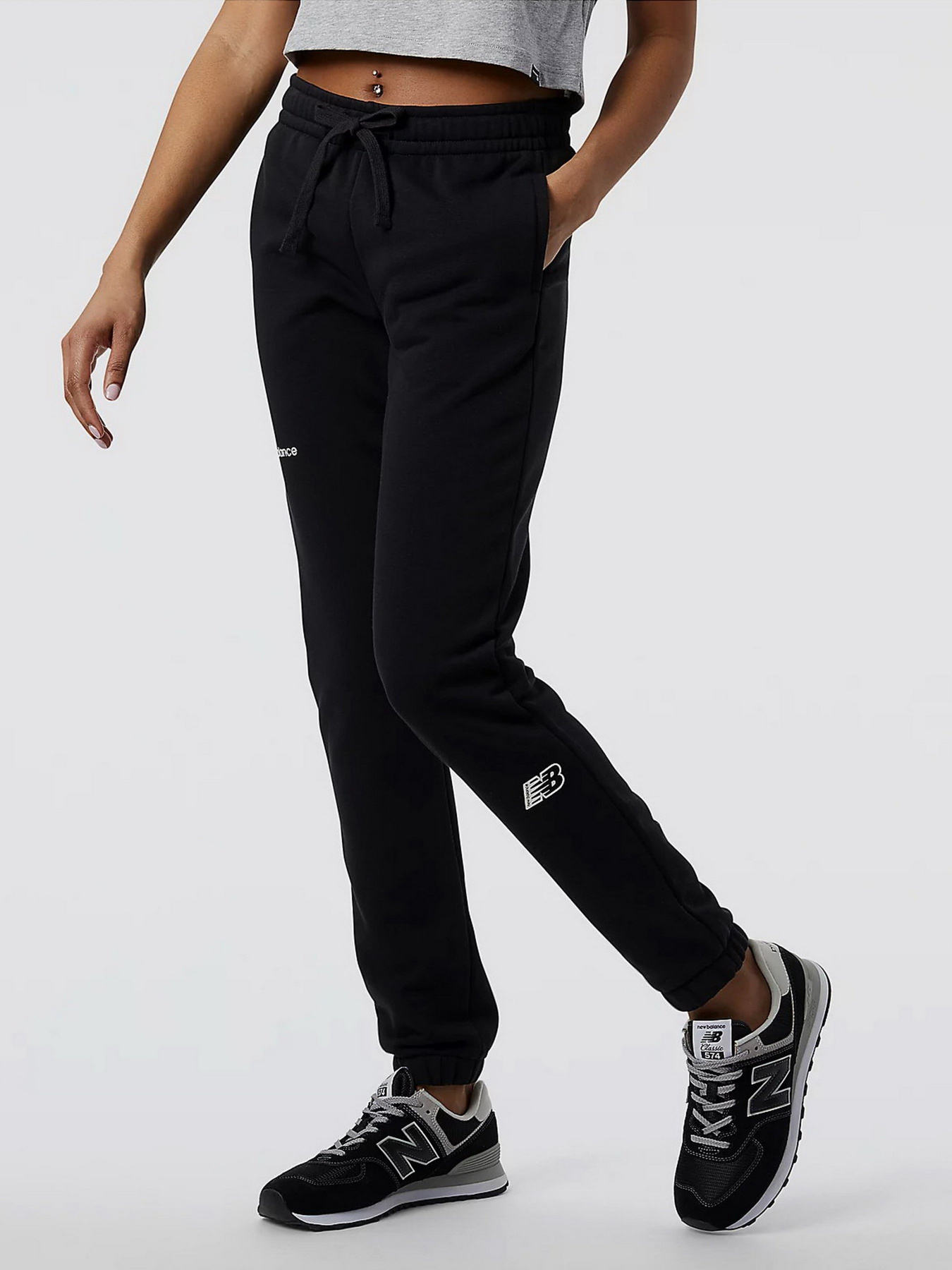 Штаны спортивные New Balance Essentials модель WP23508BK Фото