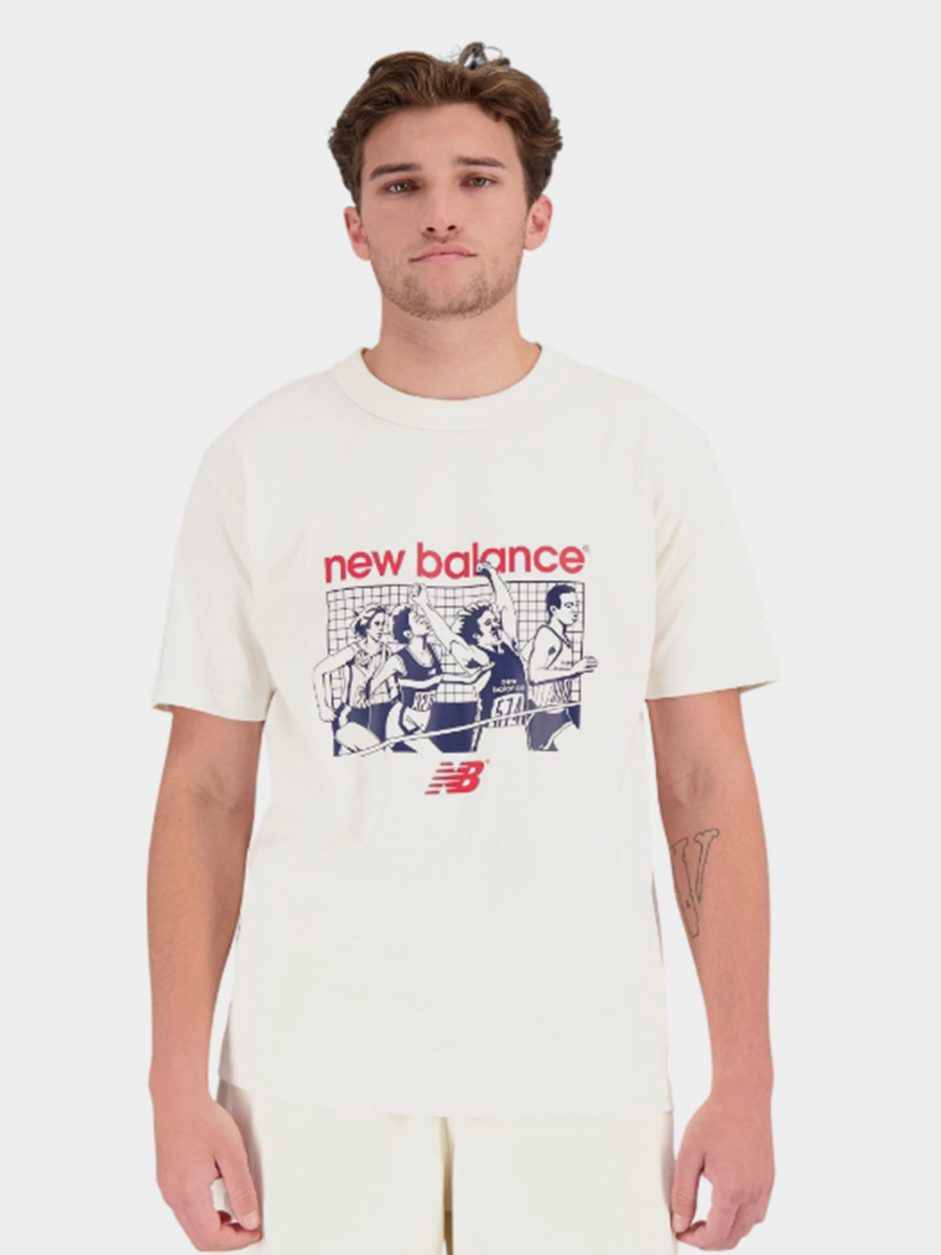 Футболка New Balance Athletics Remastered Graphic модель MT31503GIE Фото