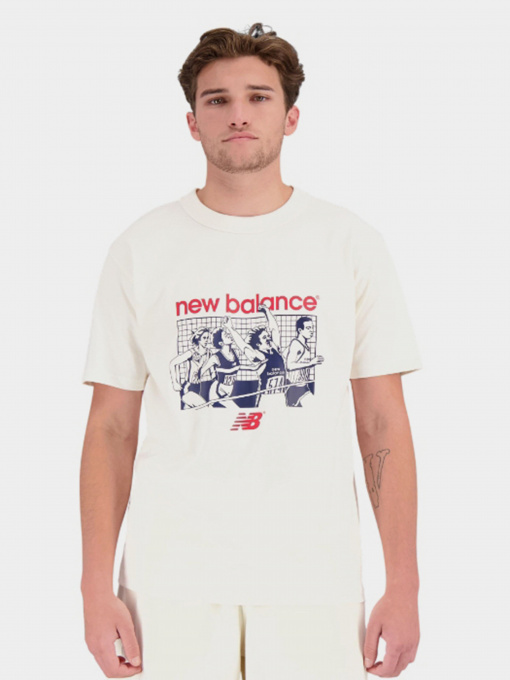 Футболка New Balance Athletics Remastered Graphic модель MT31503GIE Фото