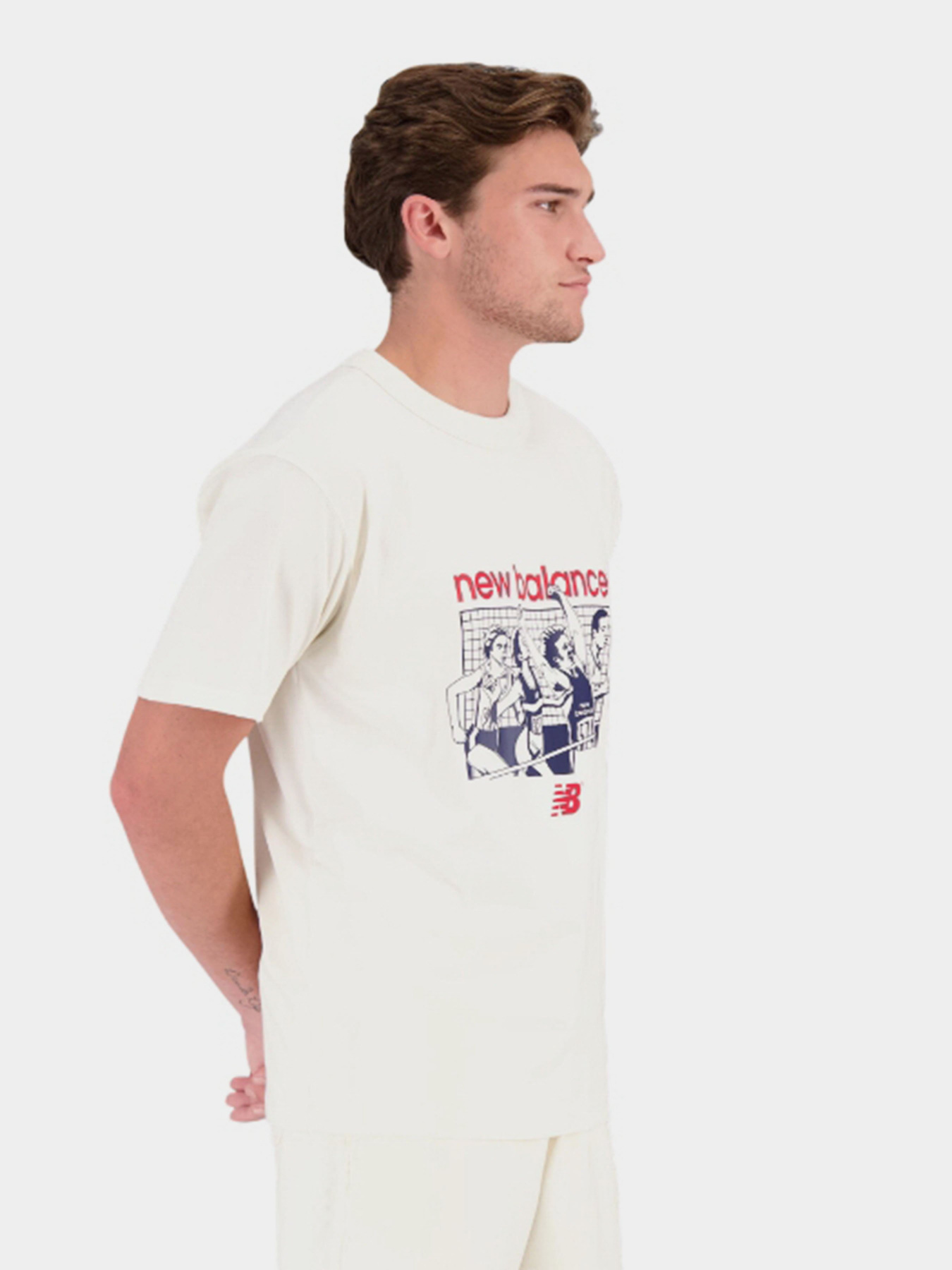 Футболка New Balance Athletics Remastered Graphic модель MT31503GIE Фото