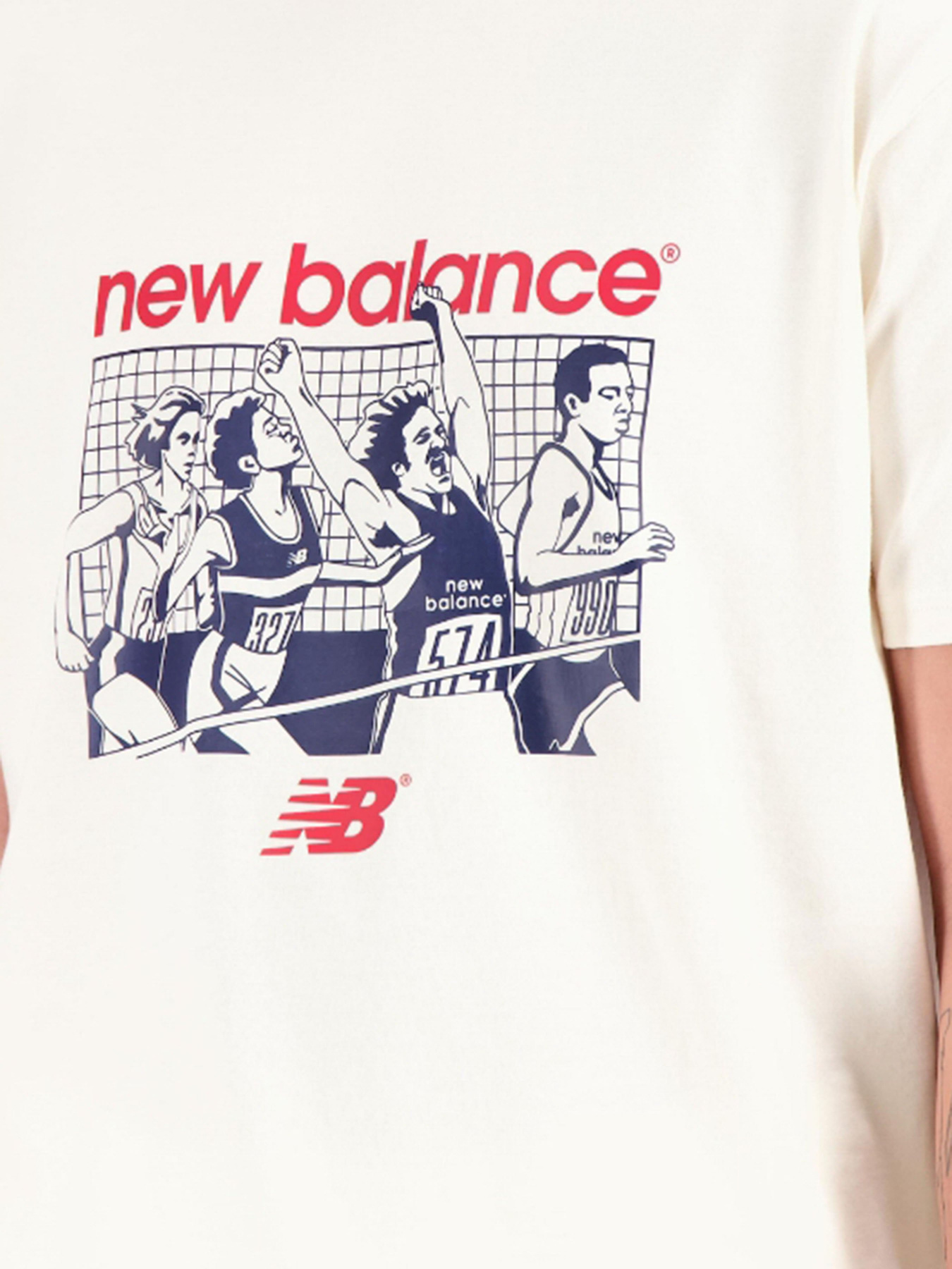 Футболка New Balance Athletics Remastered Graphic модель MT31503GIE Фото