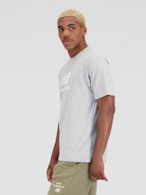 Футболка New Balance Essentials Stacked Logo модель MT31541AG Фото