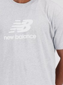 Футболка New Balance Essentials Stacked Logo модель MT31541AG Фото