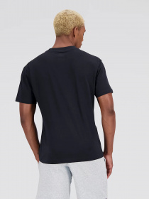 Футболка New Balance Essentials Stacked Logo модель MT31541BK Фото