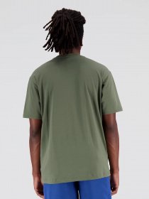 Футболка New Balance Essentials Stacked Logo модель MT31541DON Фото