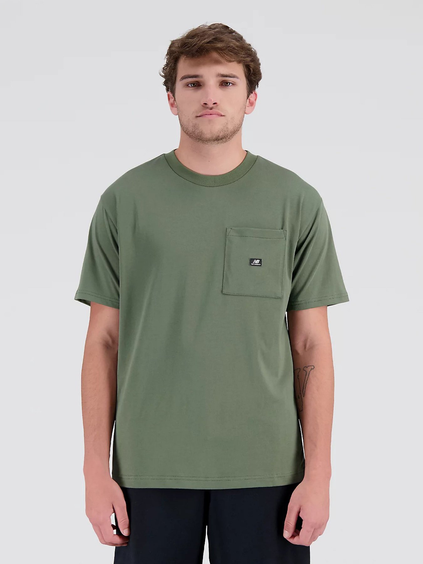 Футболка New Balance  Essentials Reimagined модель MT31542DON Фото