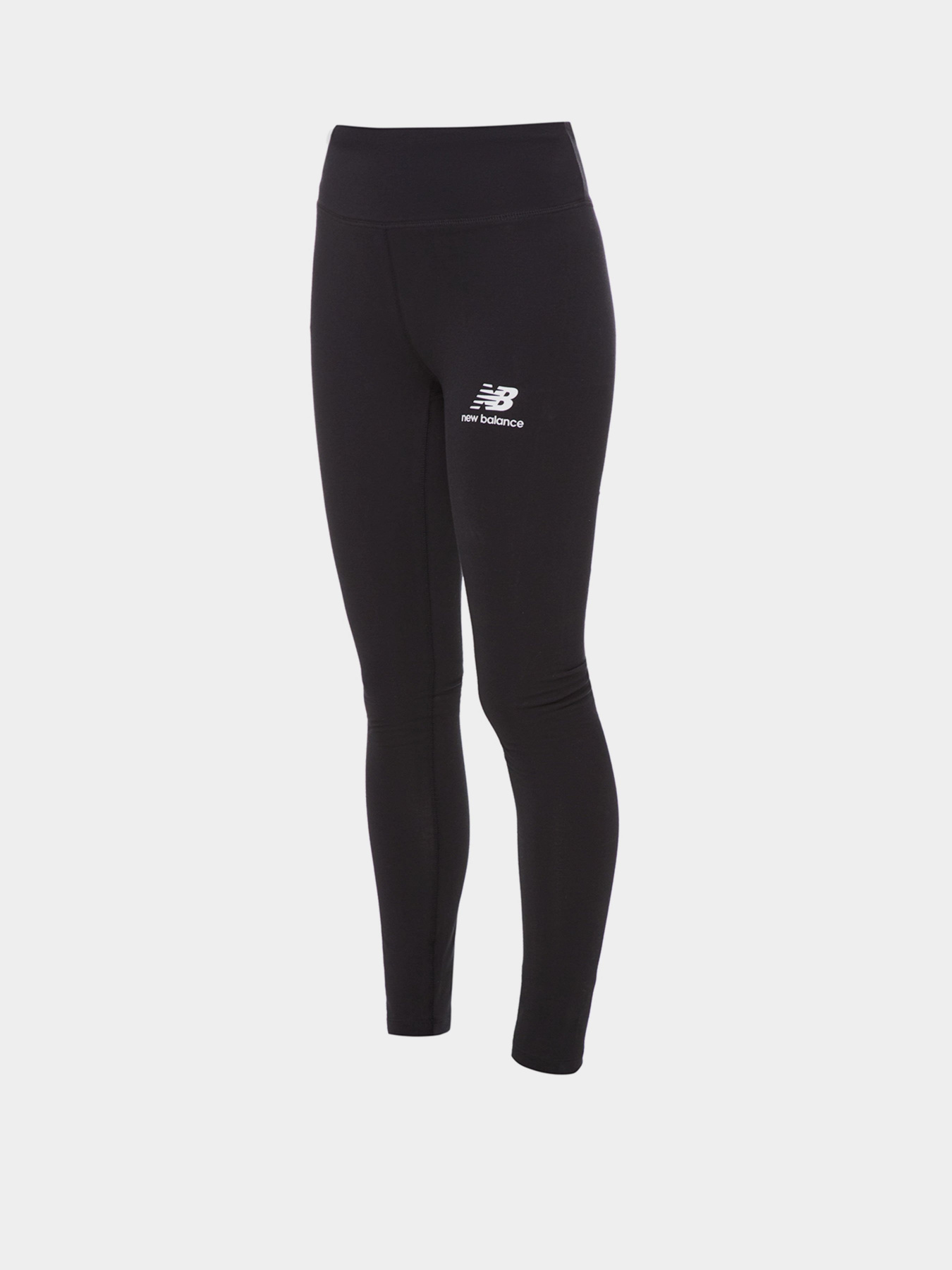 Леггинсы спортивные New Balance Essentials Stacked Logo модель WP31509BK Фото