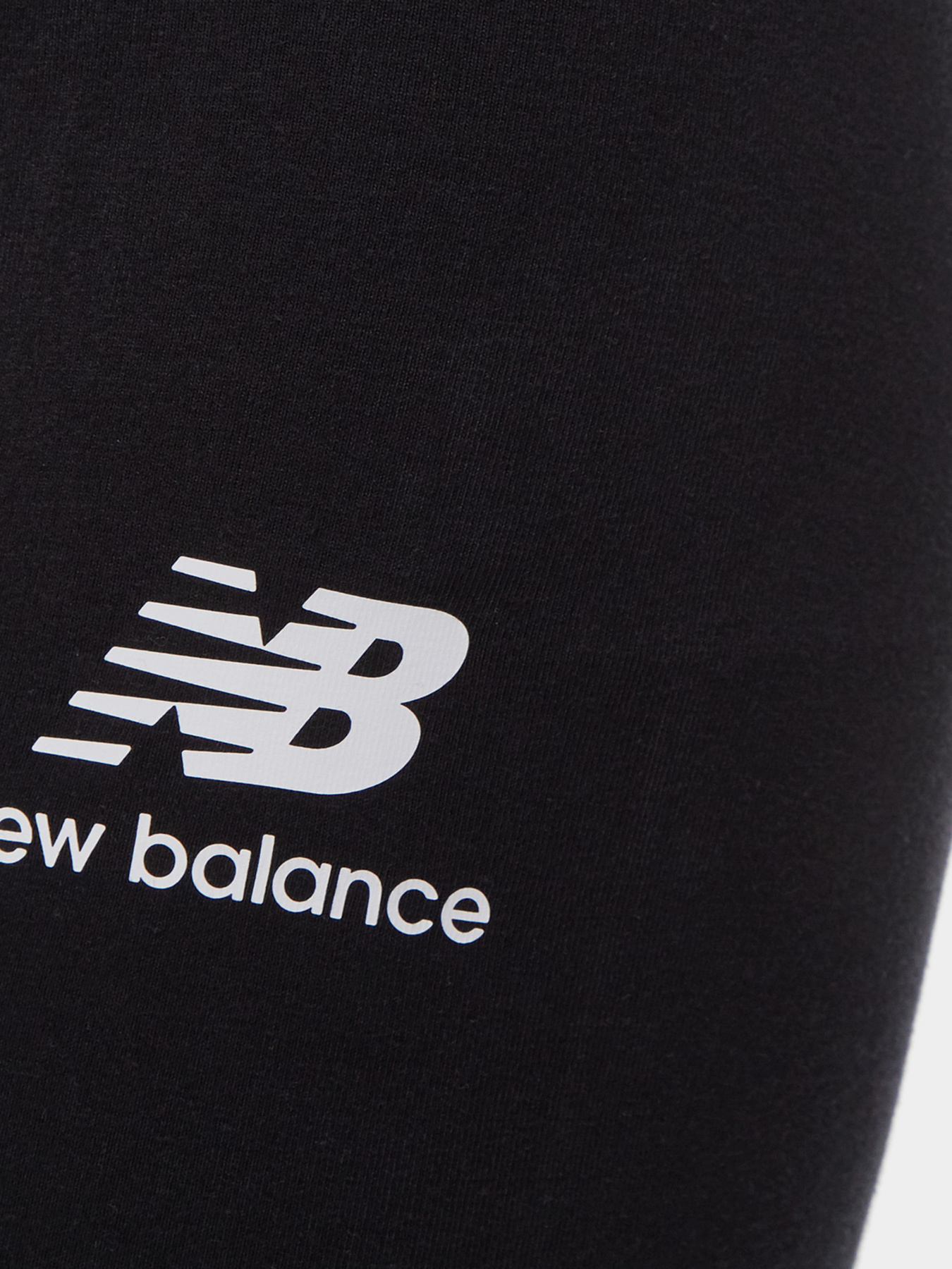 Леггинсы спортивные New Balance Essentials Stacked Logo модель WP31509BK Фото