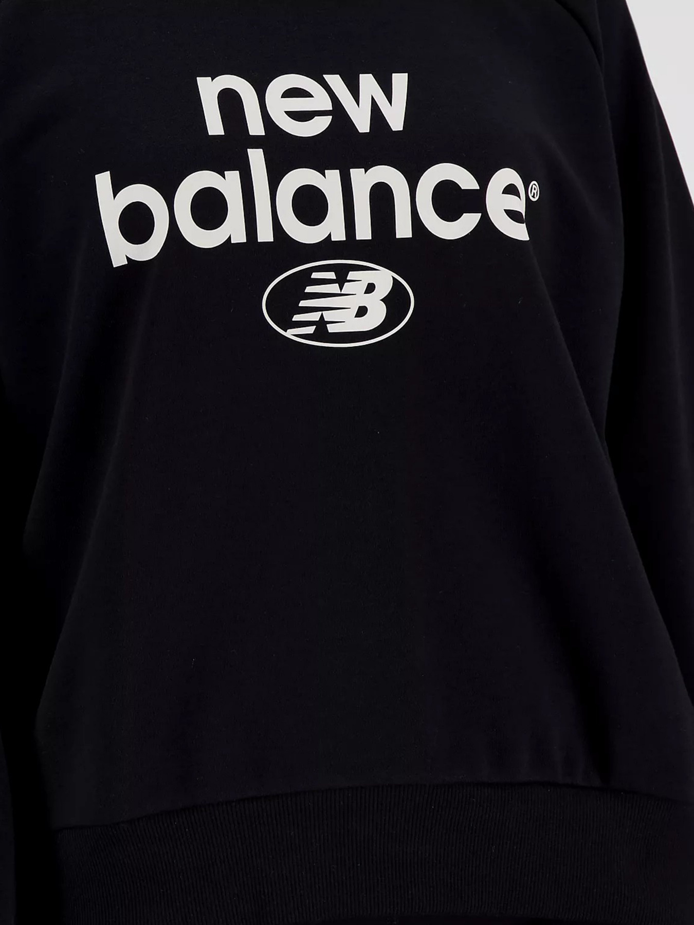 Свитшот New Balance Essentials Reimagined Arch модель WT31508BK Фото