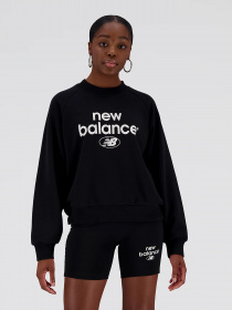 Свитшот New Balance Essentials Reimagined Arch модель WT31508BK Фото