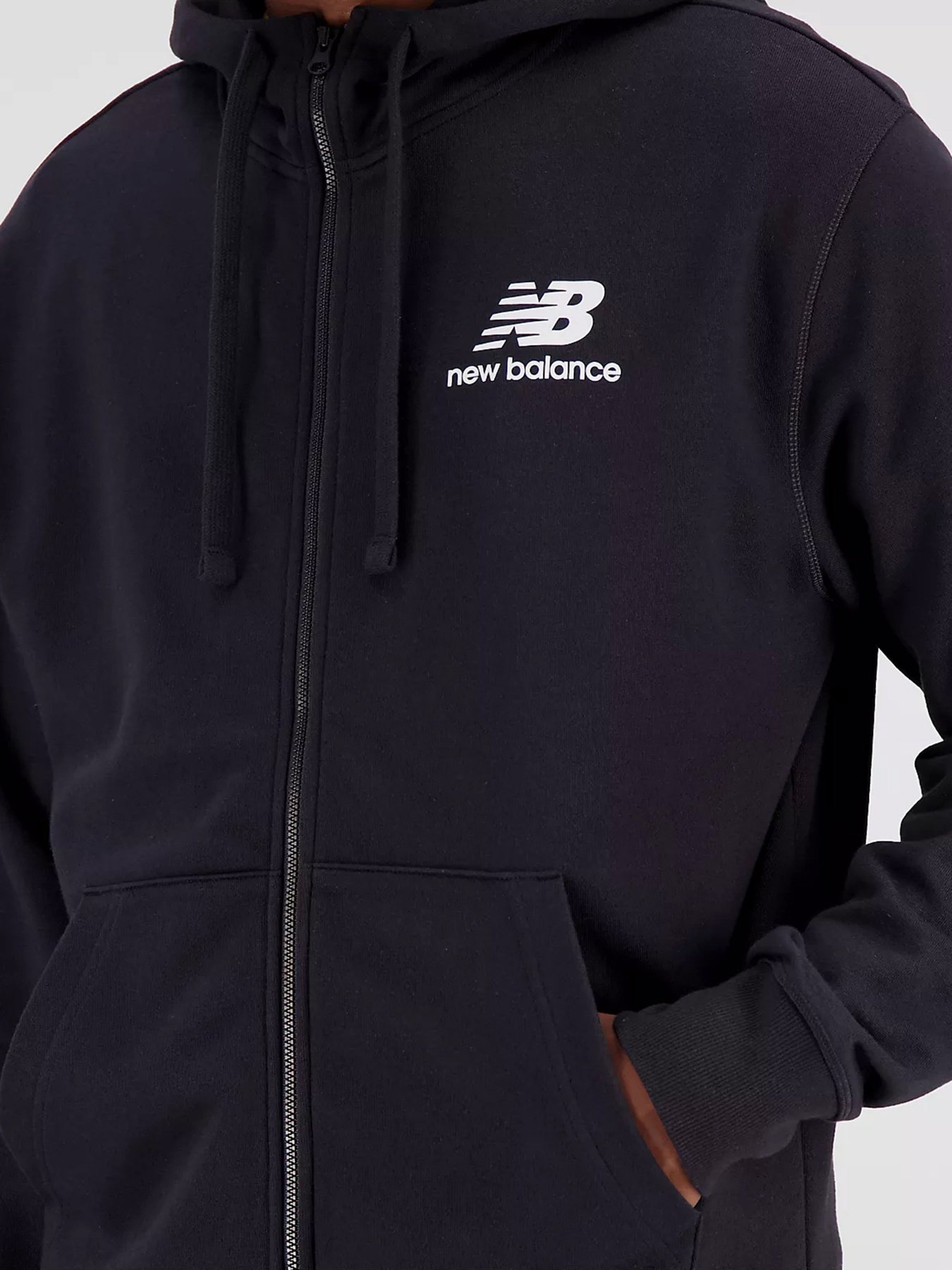 Спортивна кофта New Balance Essentials модель MJ31536BK Фото