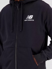 Спортивна кофта New Balance Essentials модель MJ31536BK Фото