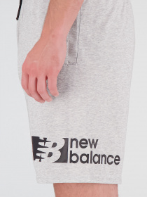 Шорты спортивные New Balance Heathertech модель MS21073AG Фото