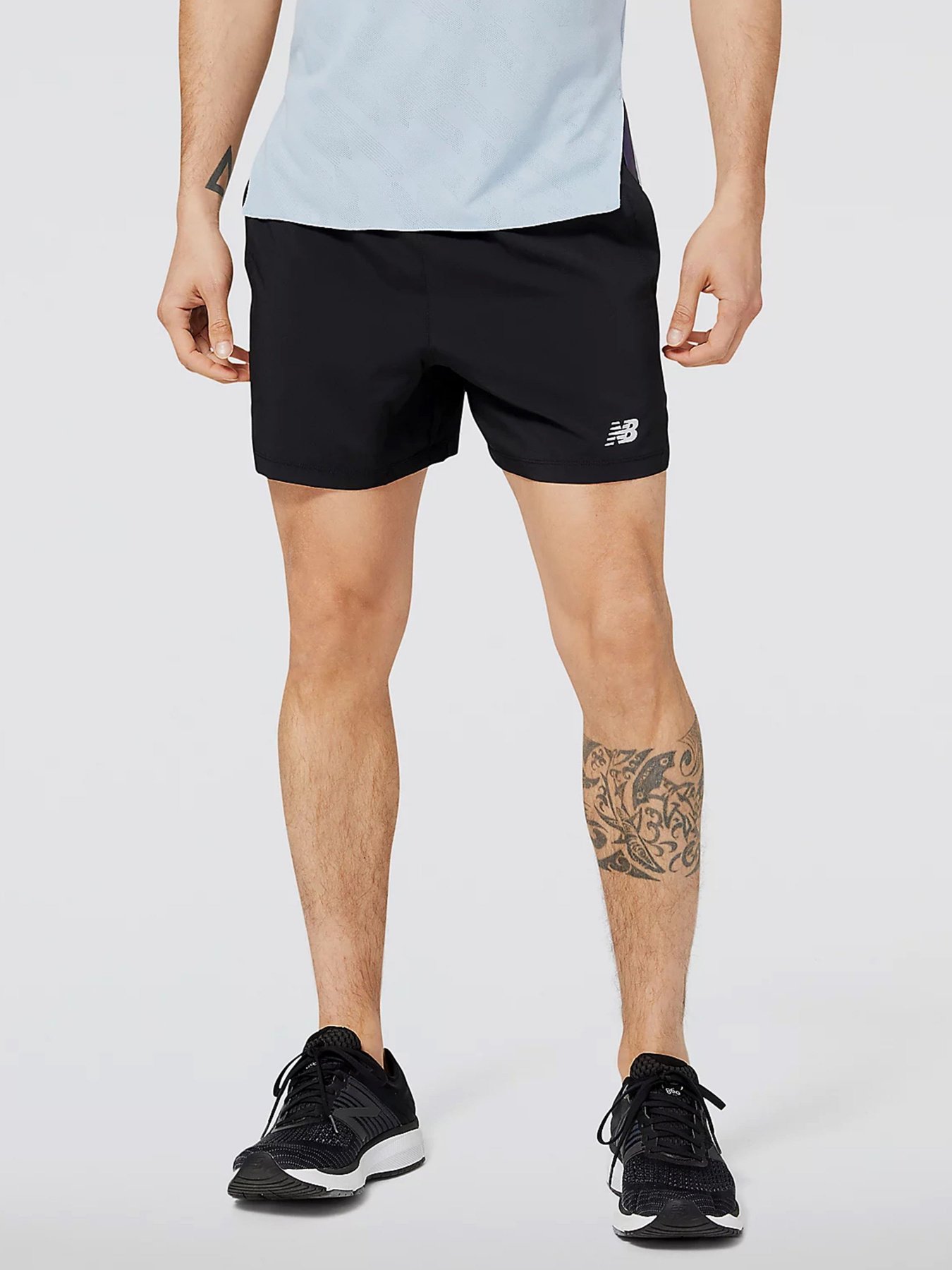 Спортивні шорти New Balance Accelerate 5 In модель MS23228BK Фото