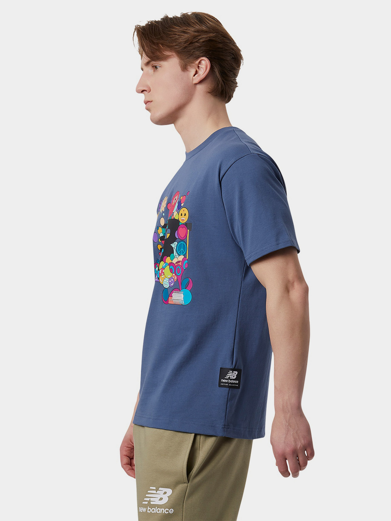 Футболка New Balance Athletics Murugiah модель MT23557VTI Фото