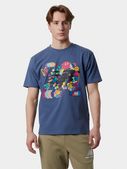 Футболка New Balance Athletics Murugiah модель MT23557VTI Фото