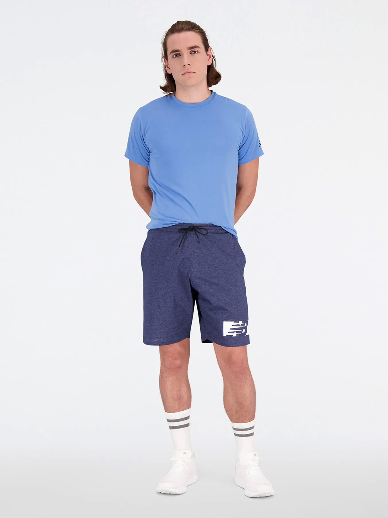 Повсякденні шорти New Balance Heathertech модель MS21073NNH Фото