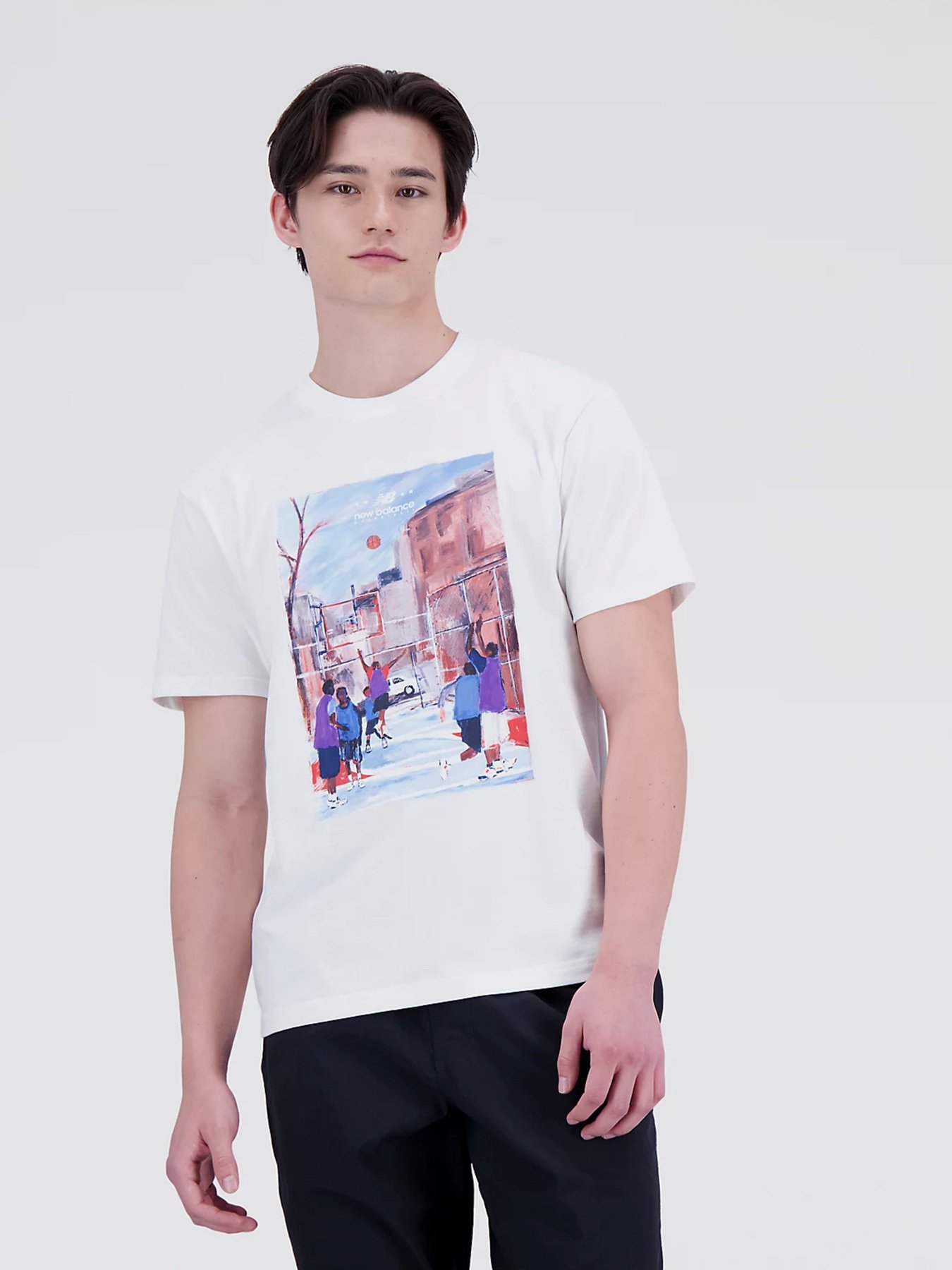 Футболка New Balance Hoops модель MT31583SST Фото