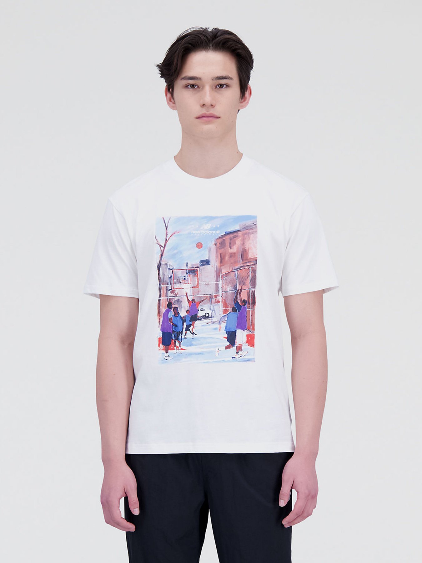 Футболка New Balance Hoops модель MT31583SST Футболка New Balance Hoops модель MT31583SST Фото