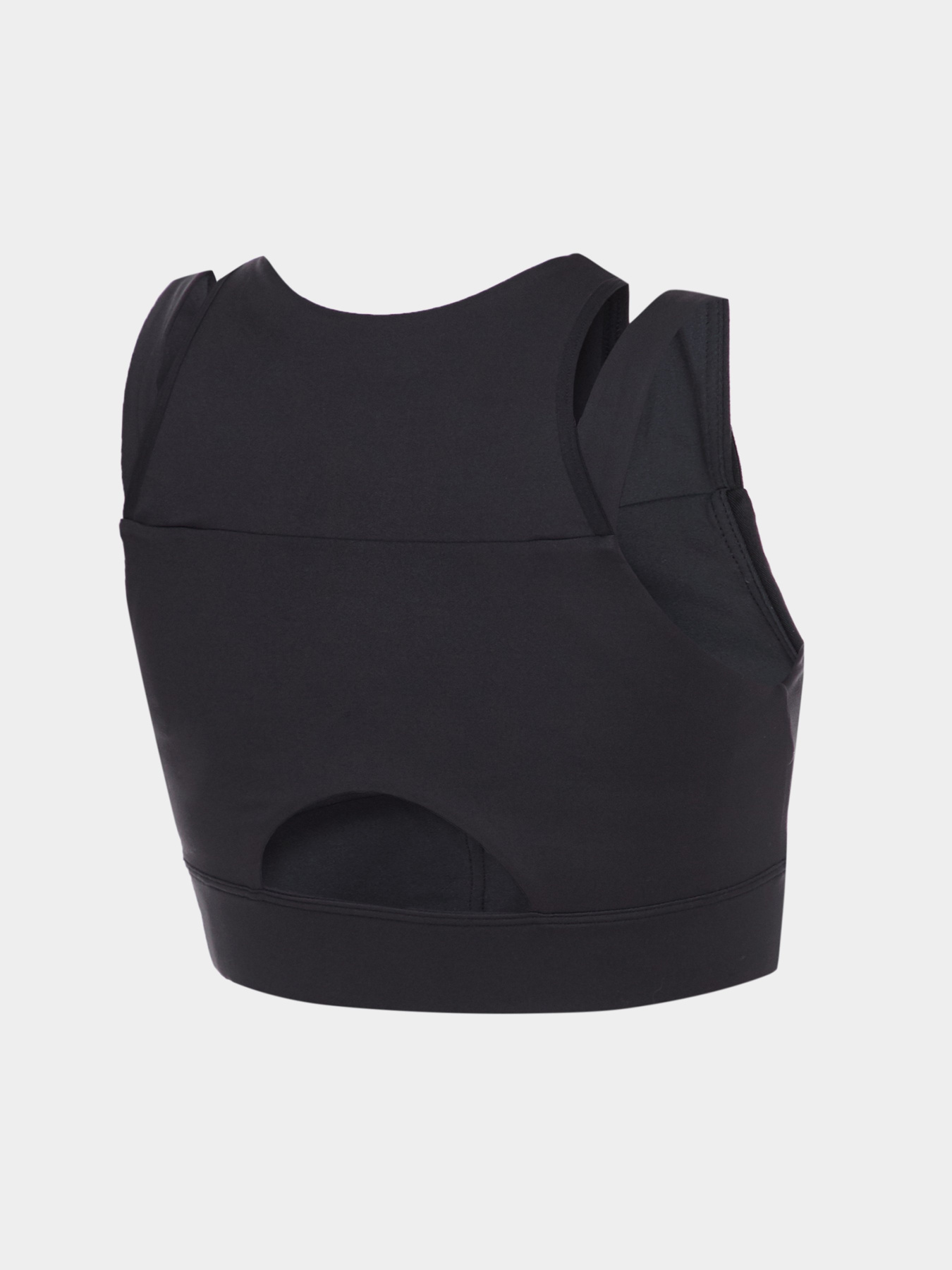 Топ спортивный New Balance Shape Shield модель WB21110BK Фото