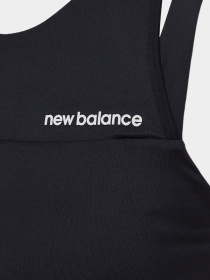 Топ спортивный New Balance Shape Shield модель WB21110BK Фото