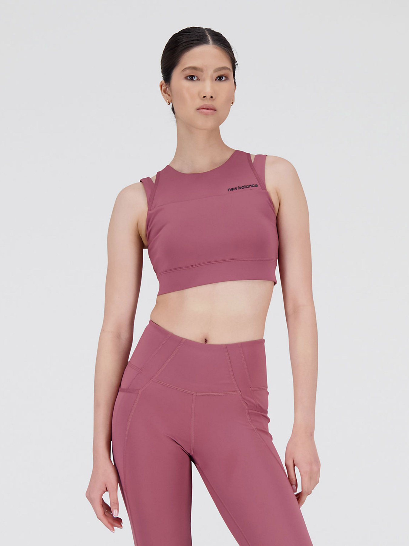 Топ спортивный New Balance Shape Shield модель WB21110WAD Фото