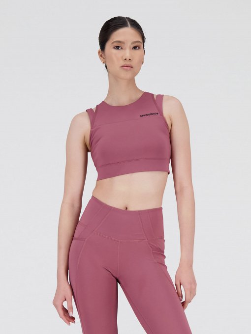 Топ спортивный New Balance Shape Shield модель WB21110WAD Фото