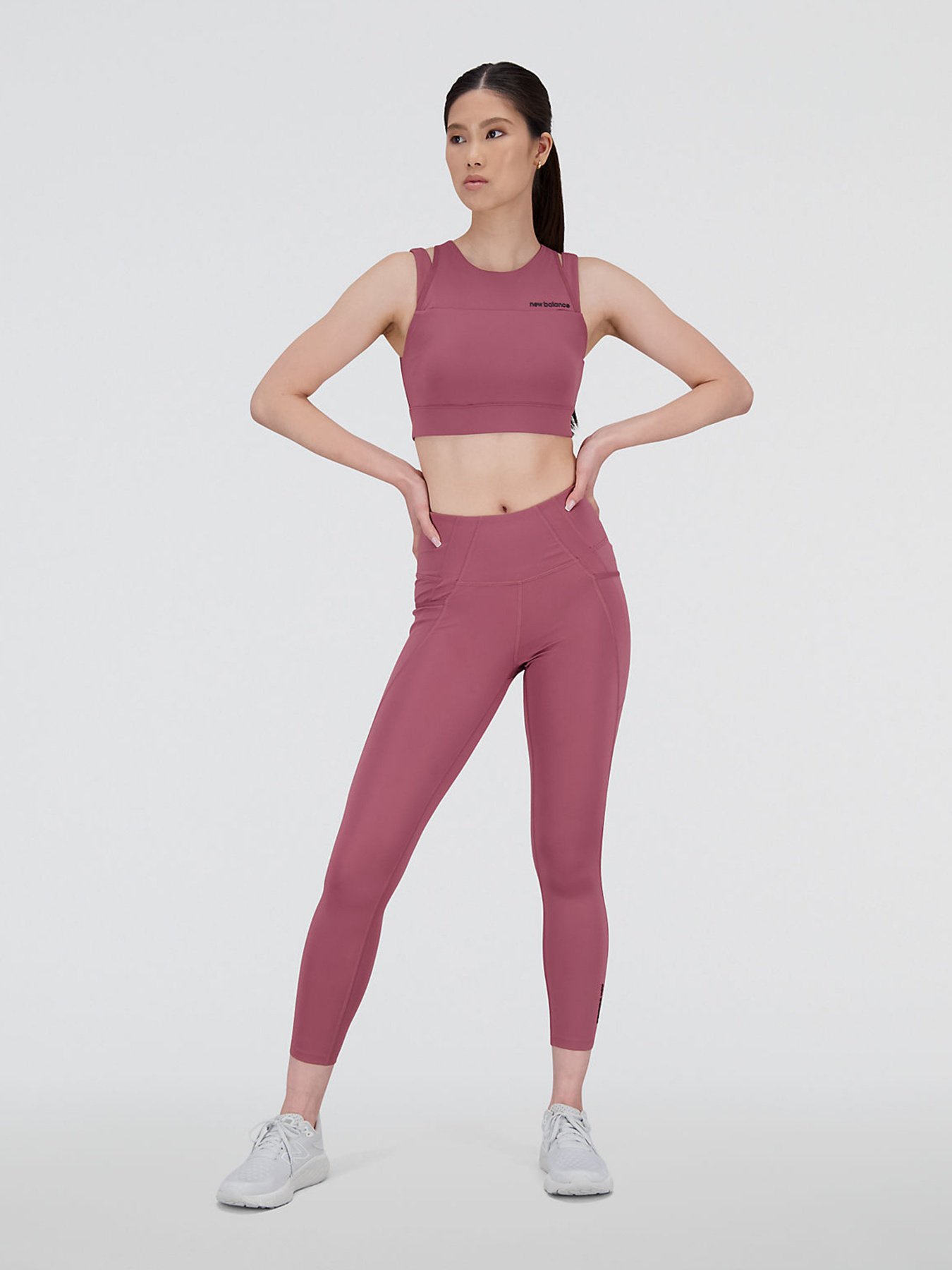 Леггинсы спортивные New Balance Shape Shield модель WP21112WAD Фото