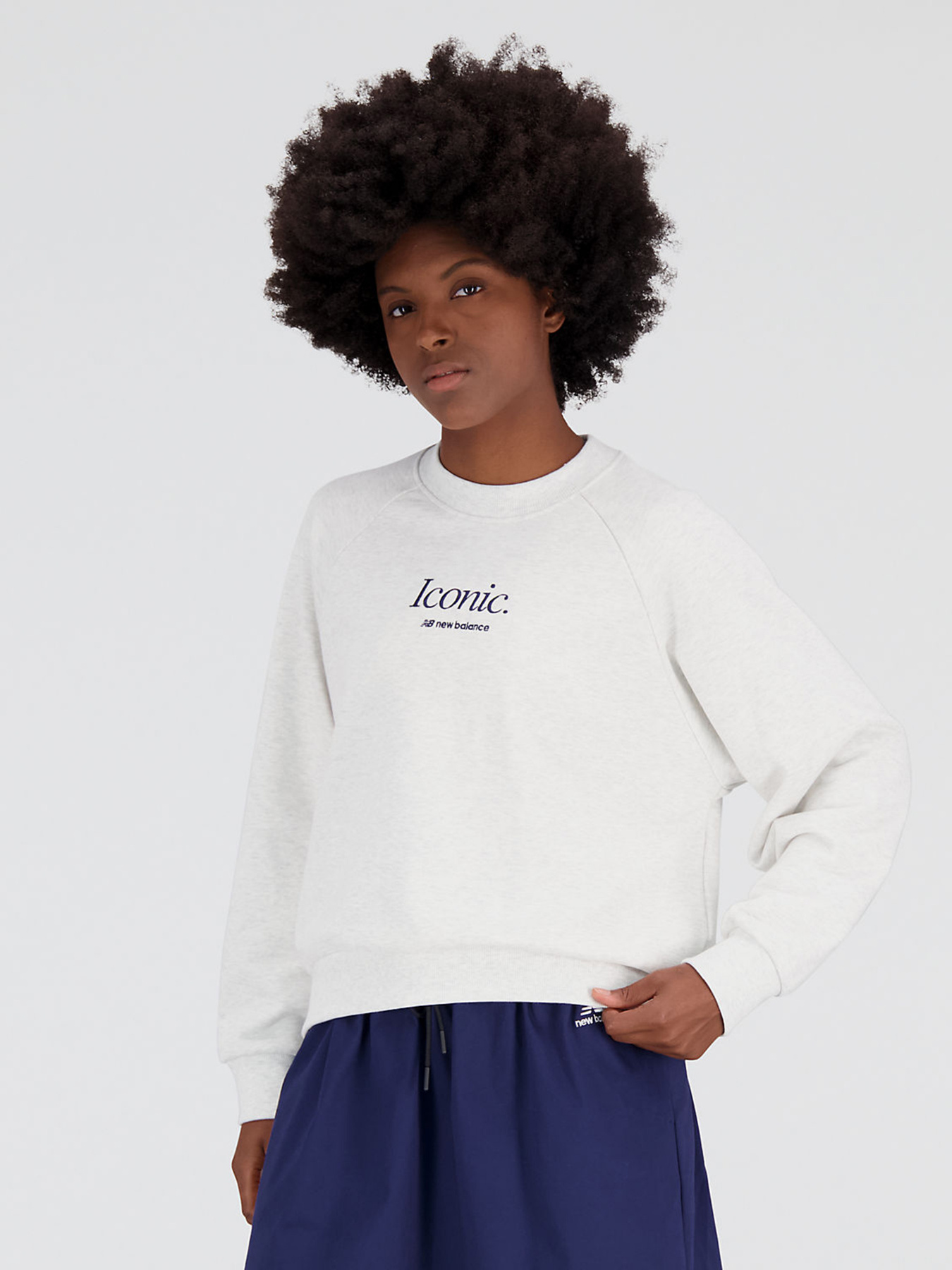 Свитшот New Balance Athletics Icono-Graphic модель WT31557SAH Фото