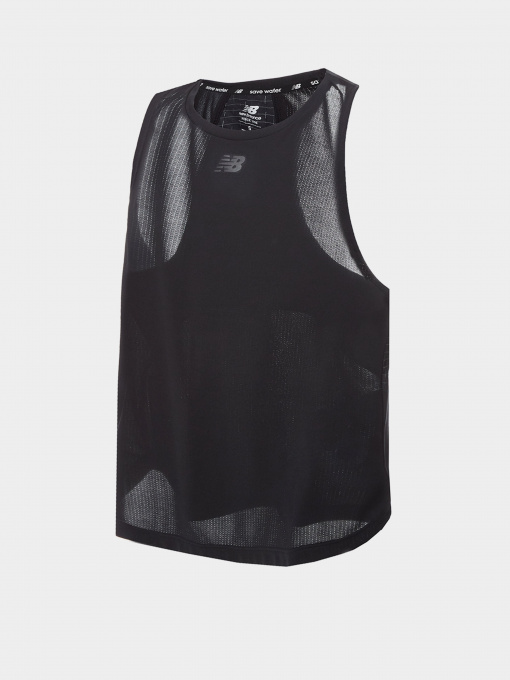 Майка спортивная New Balance Impact Run Luminous Tank модель WT31250BKH Фото