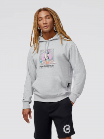 Худи New Balance Hoops модель MT31588AG Фото
