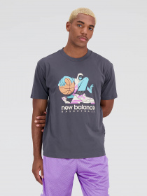 Футболка New Balance Hoops Cotton модель MT31589ACK Фото