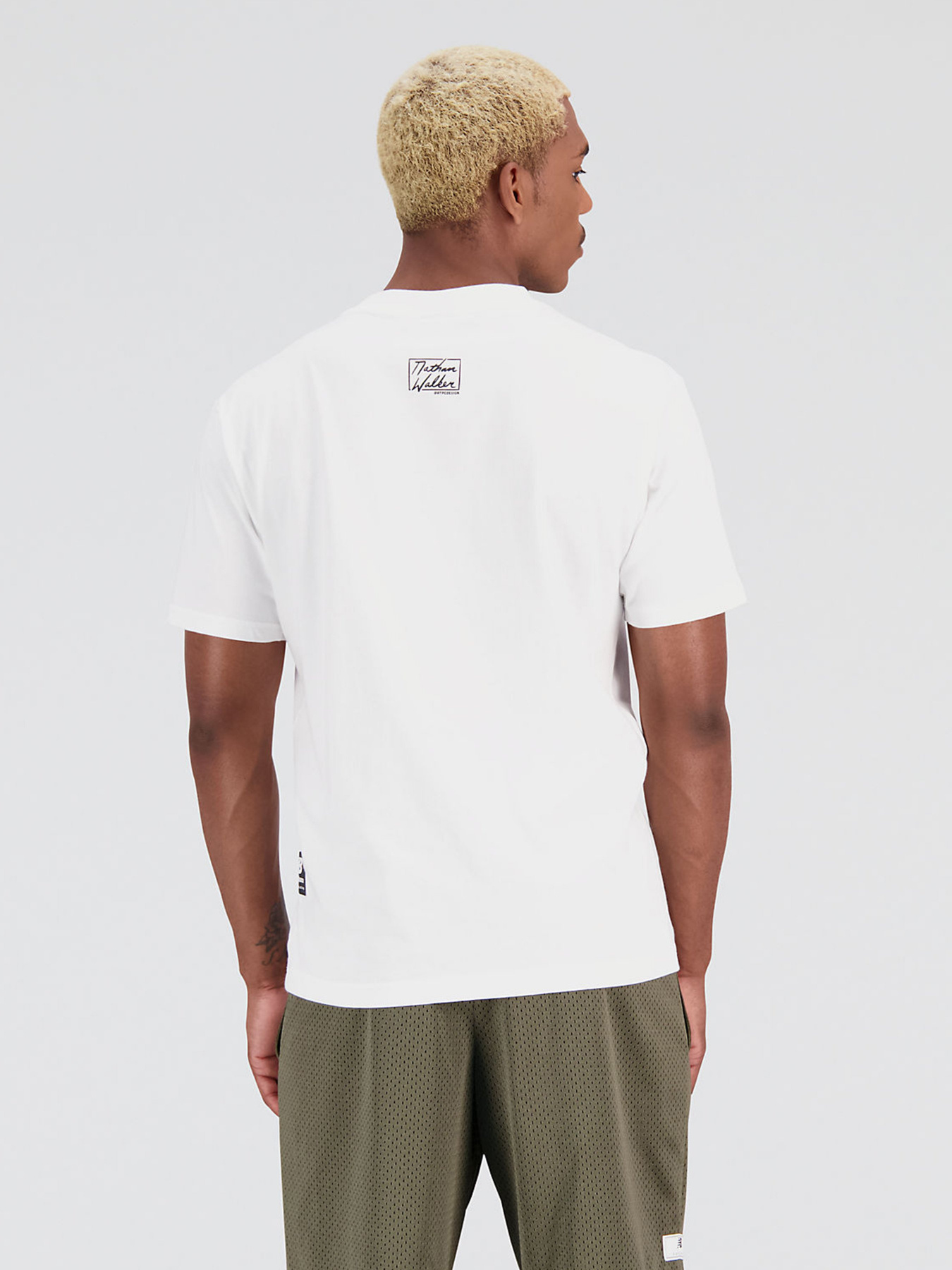 Футболка New Balance Hoops Cotton модель MT31589WT Фото